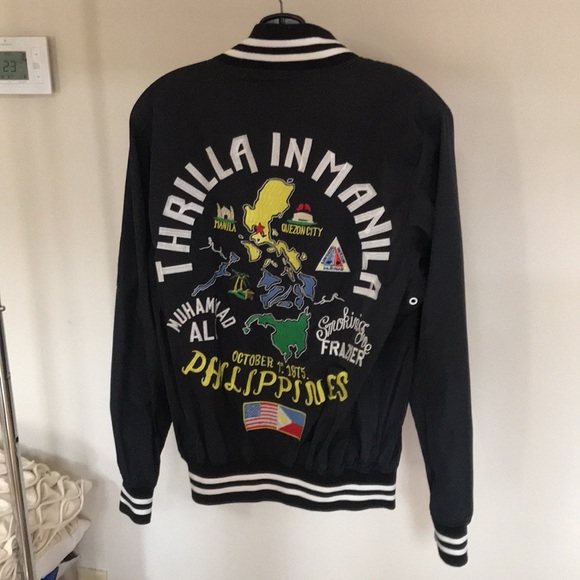 MUHAMMAD ALI BOMBER JACKET FOR LADIES SIZE SMALL - Picture 3 of 11